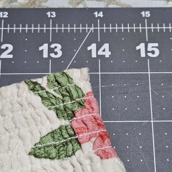 Floral Linen Blend Elastic Waist Shorts With Drawstring & Pockets By Bebop XL - Picture 13 of 14